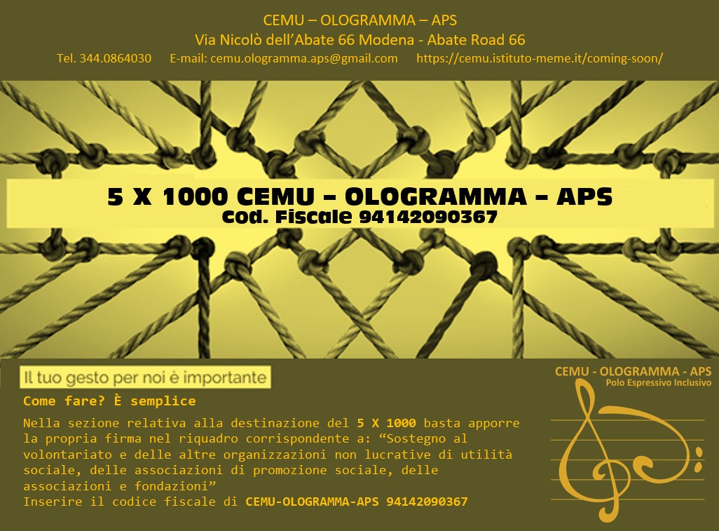 5 x Mille CEMU – OLOGRAMMA – APS C.F.94142090367