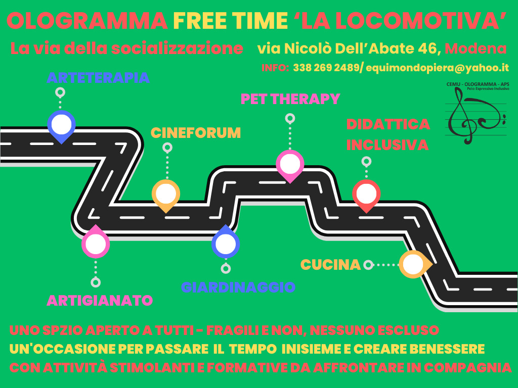 OLOGRAMMA FREE TIME  la via della socializzazione