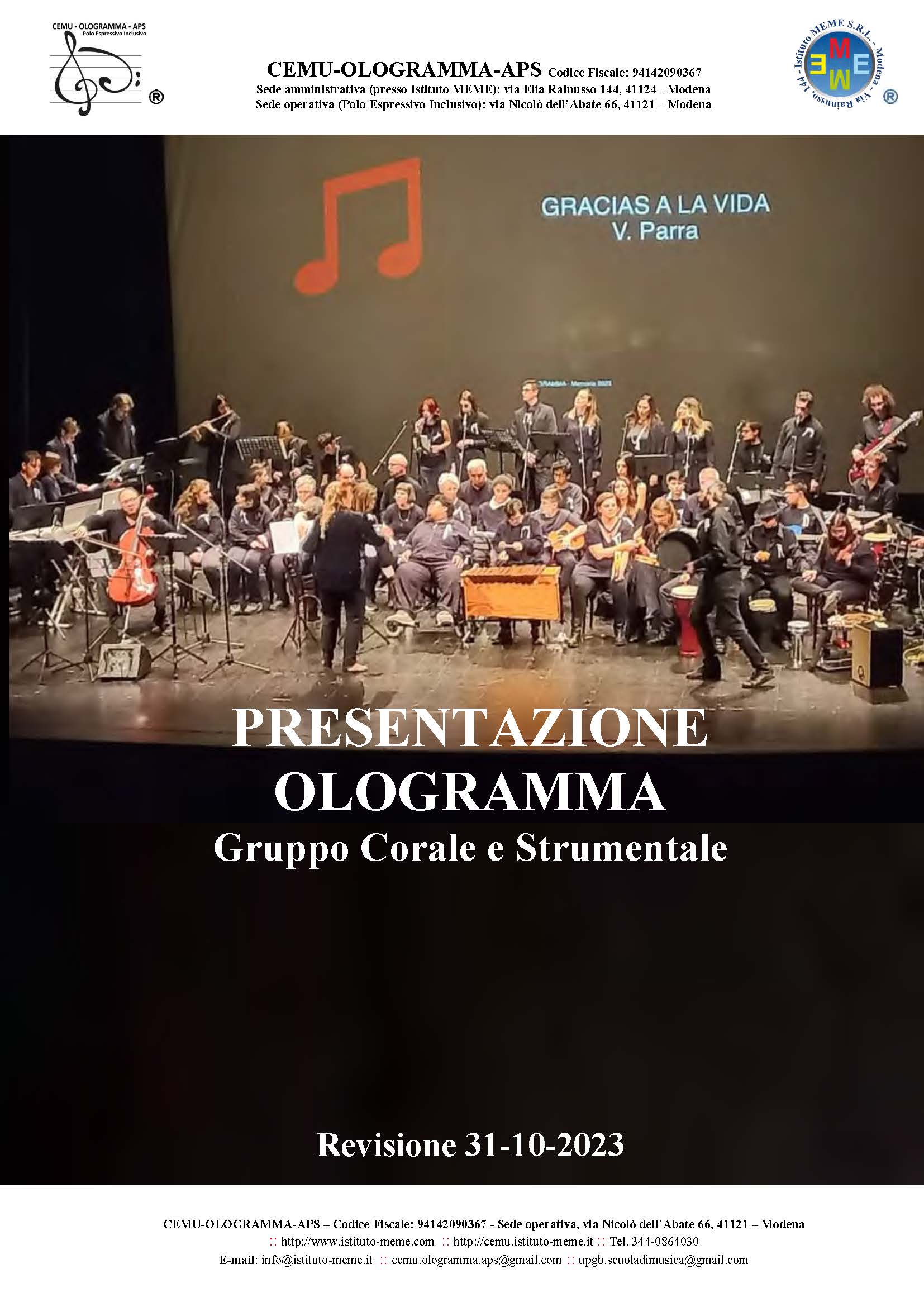 OLOGRAMMA – Presentazione