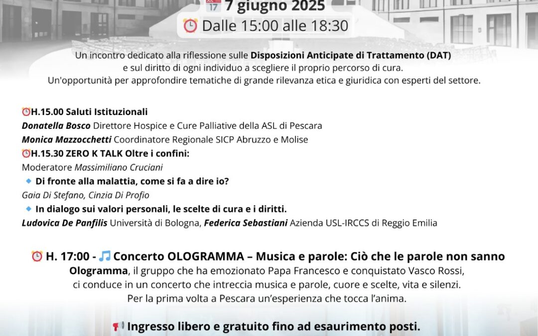 OLOGRAMMA – ZEROK CURE PALLIATIVE – Pescara
