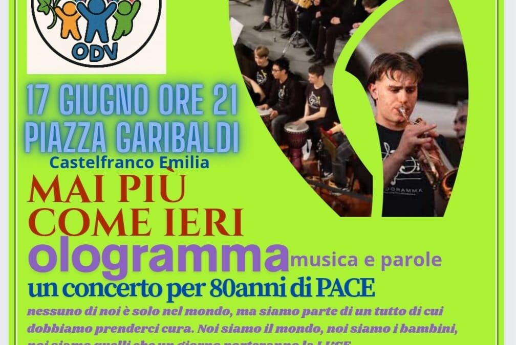 OLOGRAMMA – Mai più come ieri – Castelfranco E.