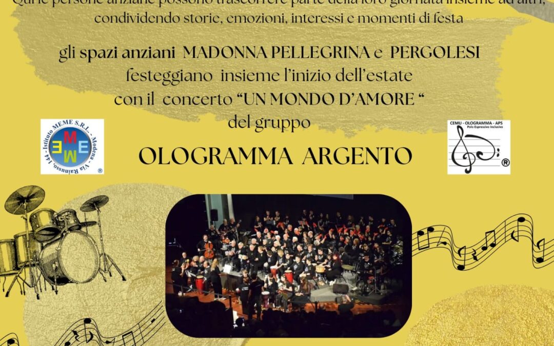 OLOGRAMMA ARGENTO – Concerto per gli spazi anziani – Modena