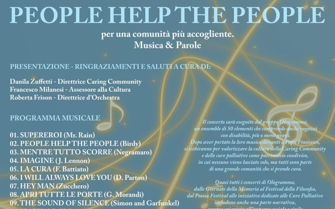 OLOGRAMMA – People help the people – Lodi