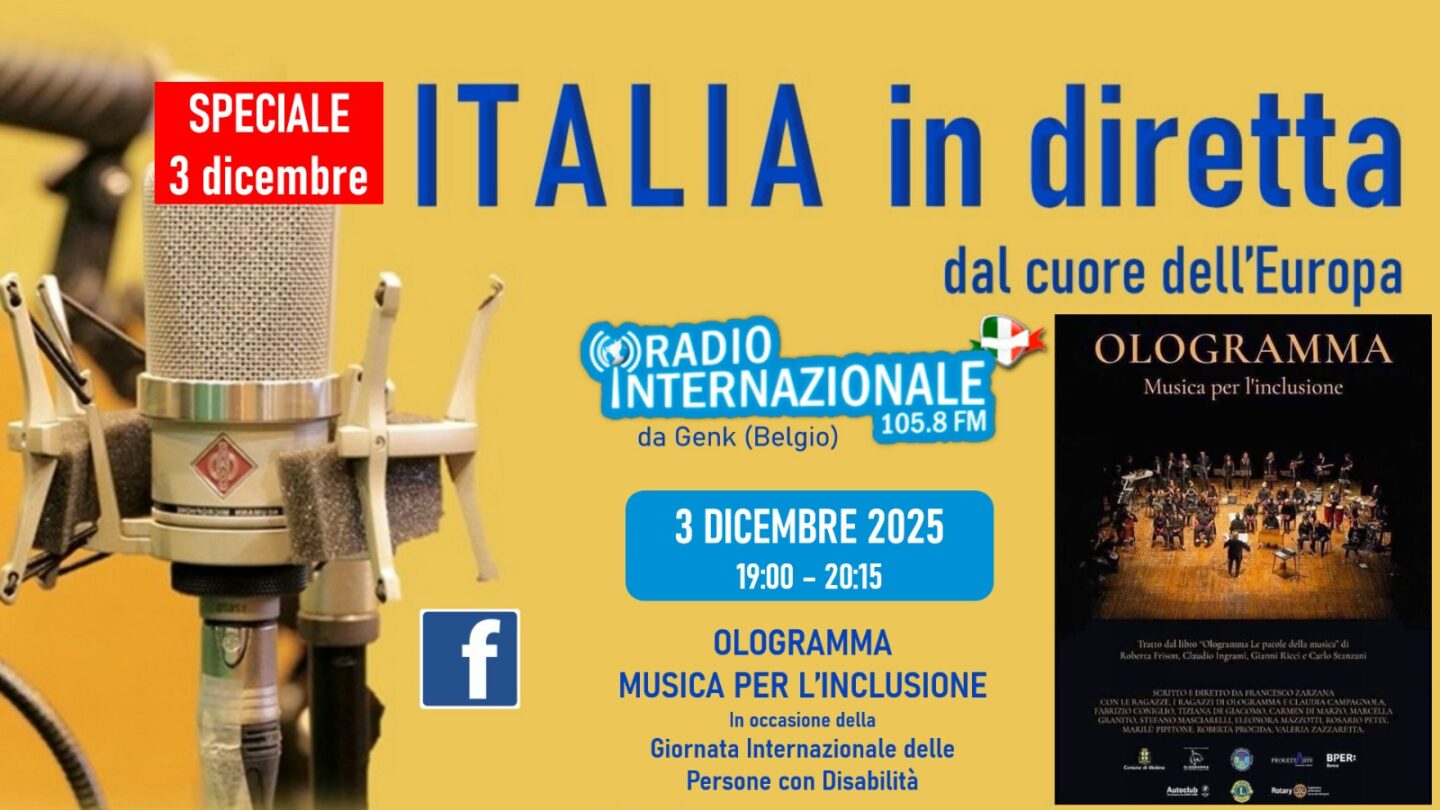 OLOGRAMMA – SPECIALE “MUSICA PER L’INCLUSIONE” – GENK