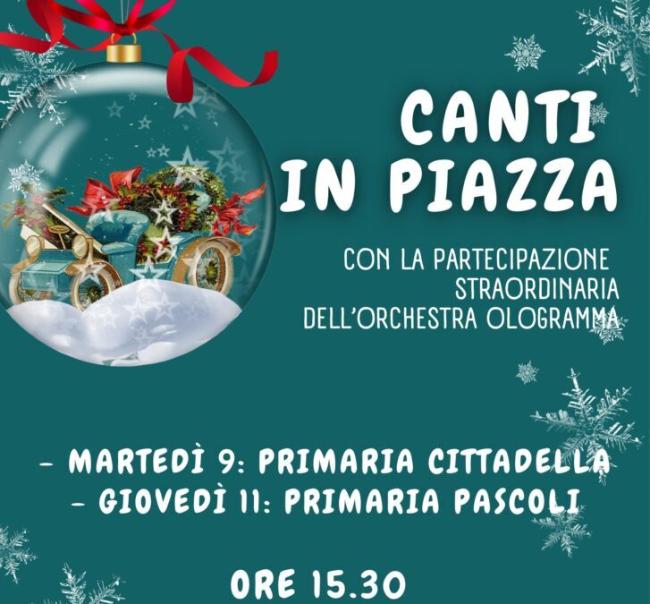 OLOGRAMMA – CANTI IN PIAZZA – MODENA