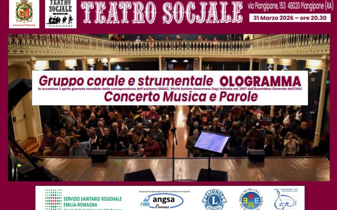 OLOGRAMMA – MUSICA E PAROLE – PIANGIPANE (RA)