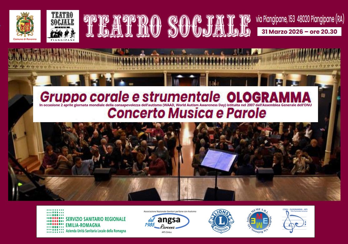 OLOGRAMMA – MUSICA E PAROLE – PIANGIPANE (RA)