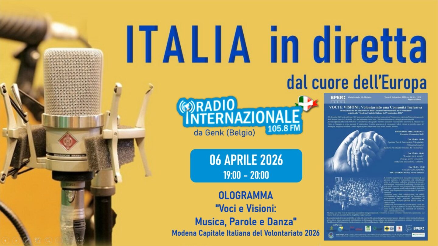 OLOGRAMMA – VOCI E VISIONI – MODENA