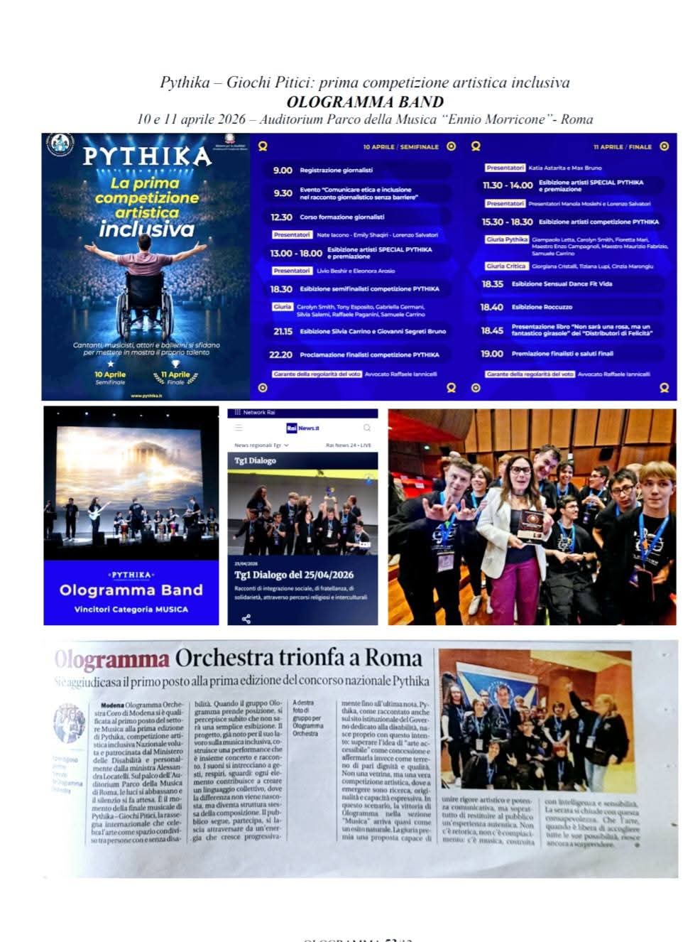 OLOGRAMMA a EXPOAID 2026 OLOGRAMMA a EXPOAID 2026