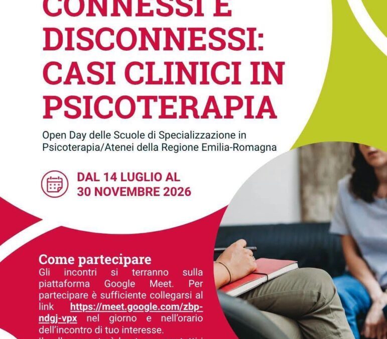 ISTITUTO MEME – CONNESSIONI E DISCONNESSIONI IN PSICOTERAPIA PSICODINAMICA BREVE – MODENA