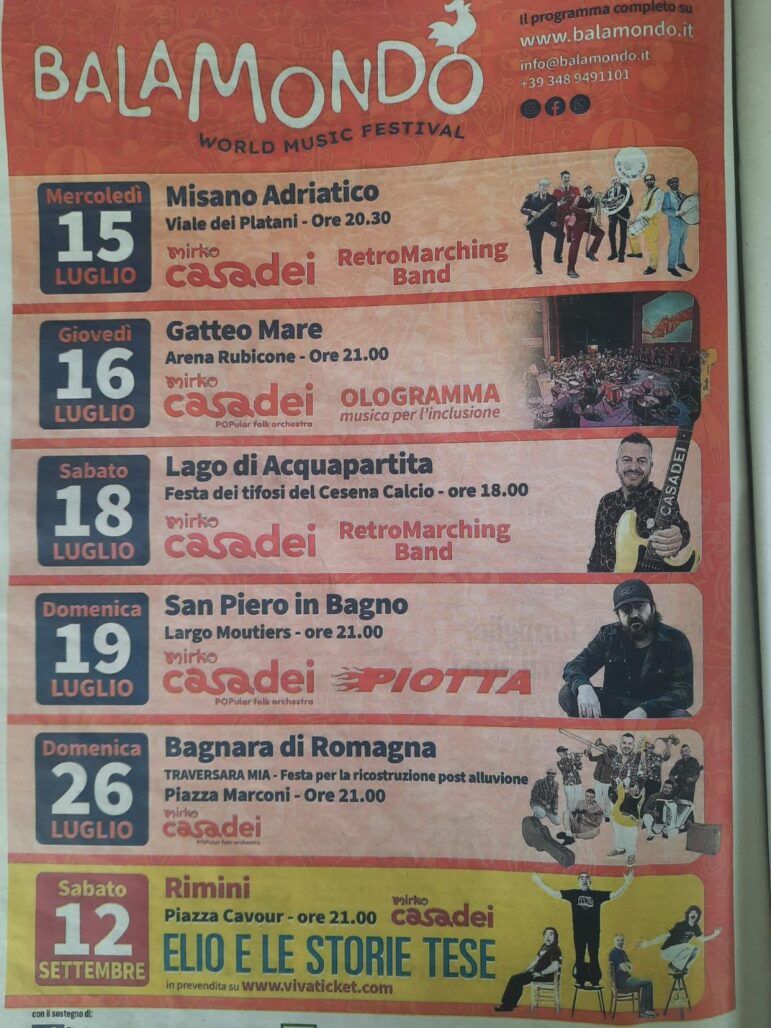 OLOGRAMMA – BALAMONDO WORLD MUSIC FESTIVAL – GATTEO MARE