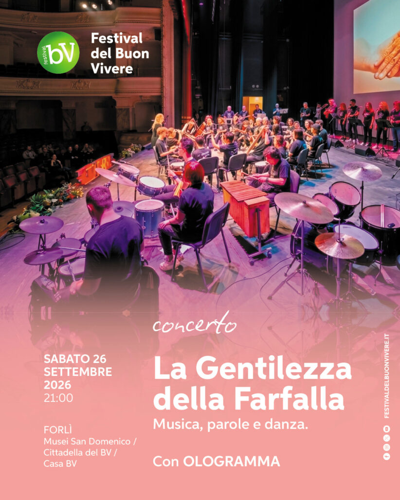 OLOGRAMMA – LA GENTILEZZA DELLA FARFALLA – FORLI
