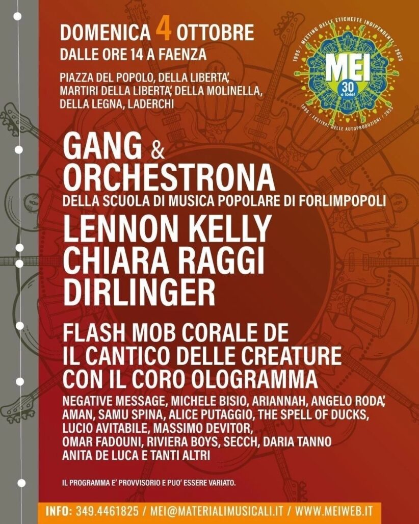 OLOGRAMMA – FLASH MOB CORALE DE IL CANTICO DELLE CREATURE – FAENZA