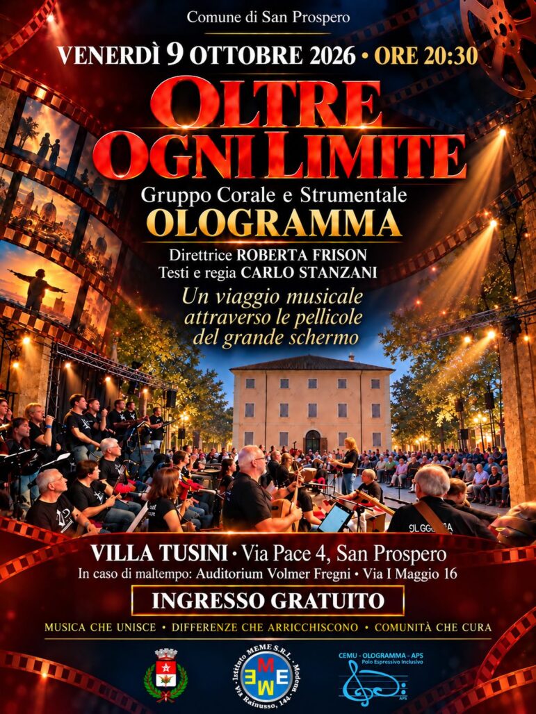 OLOGRAMMA – OLTRE OGNI LIMITE – SAN PROSPERO