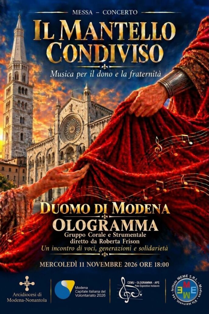 OLOGRAMMA – IL MANTELLO CONDIVISO – MODENA